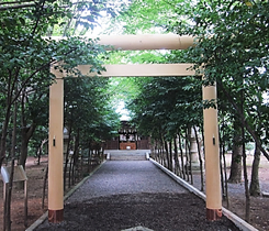 縣居神社 境内